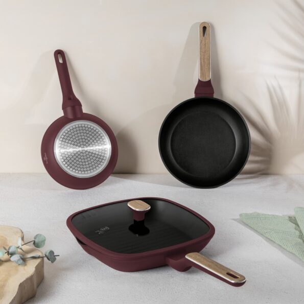 Sada Berlingerhaus panvice s titanovým povrchom 4 ks Leonardo Nordic Collection – Obrázok 7