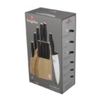 Sada nožov Berlingerhaus so stojanom BAMBOO 10 ks Black Rose Collection – Obrázok 5