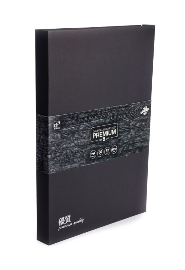 Sada nožov G21 Damascus Premium, Box, 5 ks – Obrázok 11