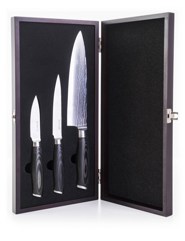Sada nožov G21 Gourmet Damascus small box 3 ks – Obrázok 4
