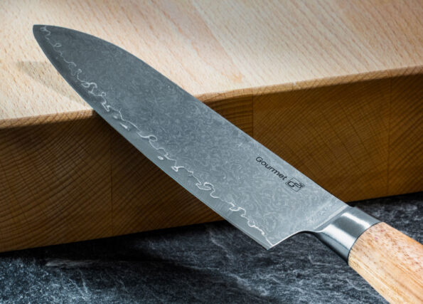Sada nožov G21 Gourmet Damascus small box 3 ks, rukoväť zebrawood – Obrázok 4