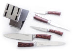 Sada nožov G21 Gourmet Dynamic 5 ks + černo-nerezový blok – Obrázok 6