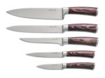 Sada nožov G21 Gourmet Timber 5 ks + bambusový blok – Obrázok 4