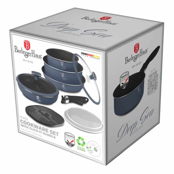 Sada riadu Berlingerhaus s titánovým povrchom 10 ks Deep Sea Collection – Obrázok 2