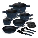 Sada riadu Berlingerhaus s titánovým povrchom 15 ks Deep Sea Collection