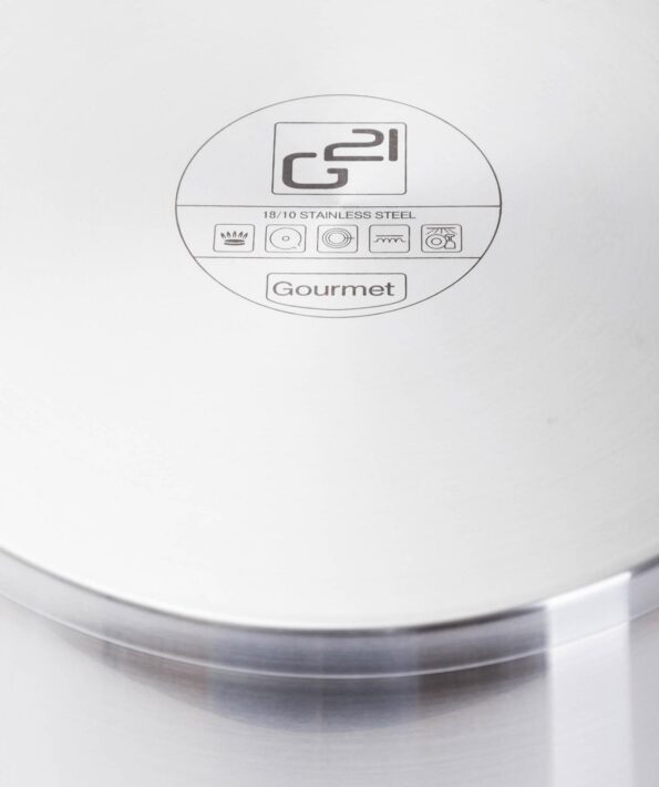 Sada riadu G21 Gourmet Magic s cedníkom, 4 díly, nerez – Obrázok 12