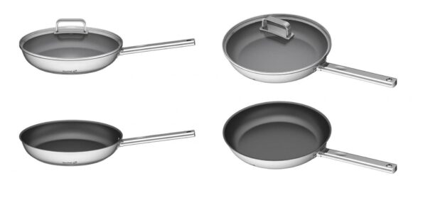 Sada riadu G21 Gourmet Magic s cedníkom, 4 díly, nerez – Obrázok 9