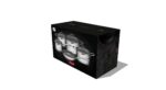 Sada riadu G21 Gourmet Miracle s cedidlom, 9 dielov, nerez / greblon – Obrázok 25
