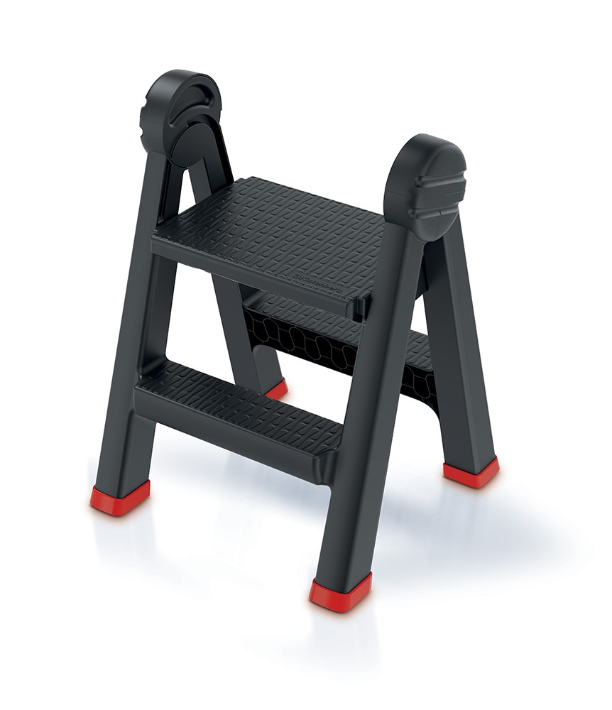 Schodiky-Prosperplast-TITAN-LADDER-cierne Schodíky Prosperplast TITAN LADDER čierne – Obrázok 1