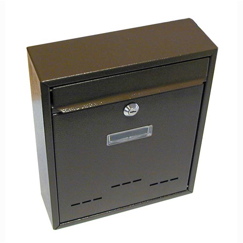 Schranka-postova-Radim-mala-310-x-260-x-90-mm-hneda Schránka poštová Radim malá 310 x 260 x 90 mm hnedá – Obrázok 1