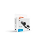 Set FIXED autonabíjačky s 2xUSB výstupom a USB/USB-C kábla, 1 meter, 15W Smart Rapid Charge, čierna – Obrázok 10