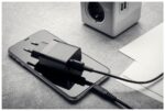 Set FIXED sieťové nabíjačky s 2xUSB výstupom a USB/USB-C káblom, 1 meter, 17W Smart Rapid Charge, čierna – Obrázok 7