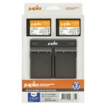 Set Jupio 2x Battery BLX-1 2280mAh + USB Dual Charger pre OM system