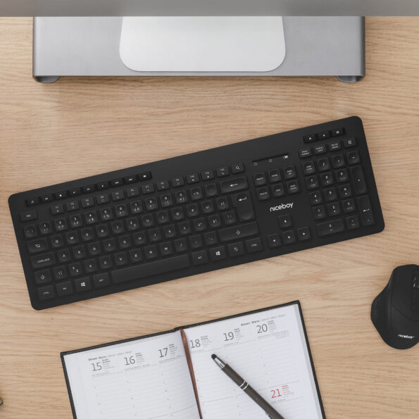 Set klávesnica + myš Niceboy OFFICE MK10 Comfort Set – Obrázok 12