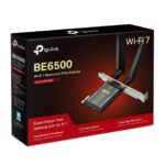 Sieťová karta TP-Link Archer TBE400E BE5760 WiFi 7, PCI-e, Bluetooth, odnímateľná anténa – Obrázok 6