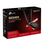 Sieťová karta TP-Link Archer TBE552E BE9300 WiFi 7, PCI-e, Bluetooth, odnímateľná anténa – Obrázok 6