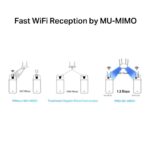 Sieťová karta TP-Link Mercusys MA30E AC 1200, WiFi, Bluetooth 5.0, 2,4/5GHz, PCI-e – Obrázok 3