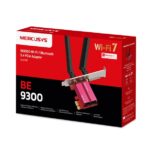 Sieťová karta TP-Link Mercusys MA47BE WiFi 7, PCIe, 2,4/5/6GHz, Full/Low bracket – Obrázok 4
