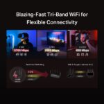Sieťová karta TP-Link Mercusys MA49BE PCIe, WiFi 7, BT 5,4, Full/Low bracket – Obrázok 3