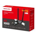Sieťová karta TP-Link Mercusys MA80XE AX 3000, WiFi 6, Bluetooth 5.2, PCI-e – Obrázok 6