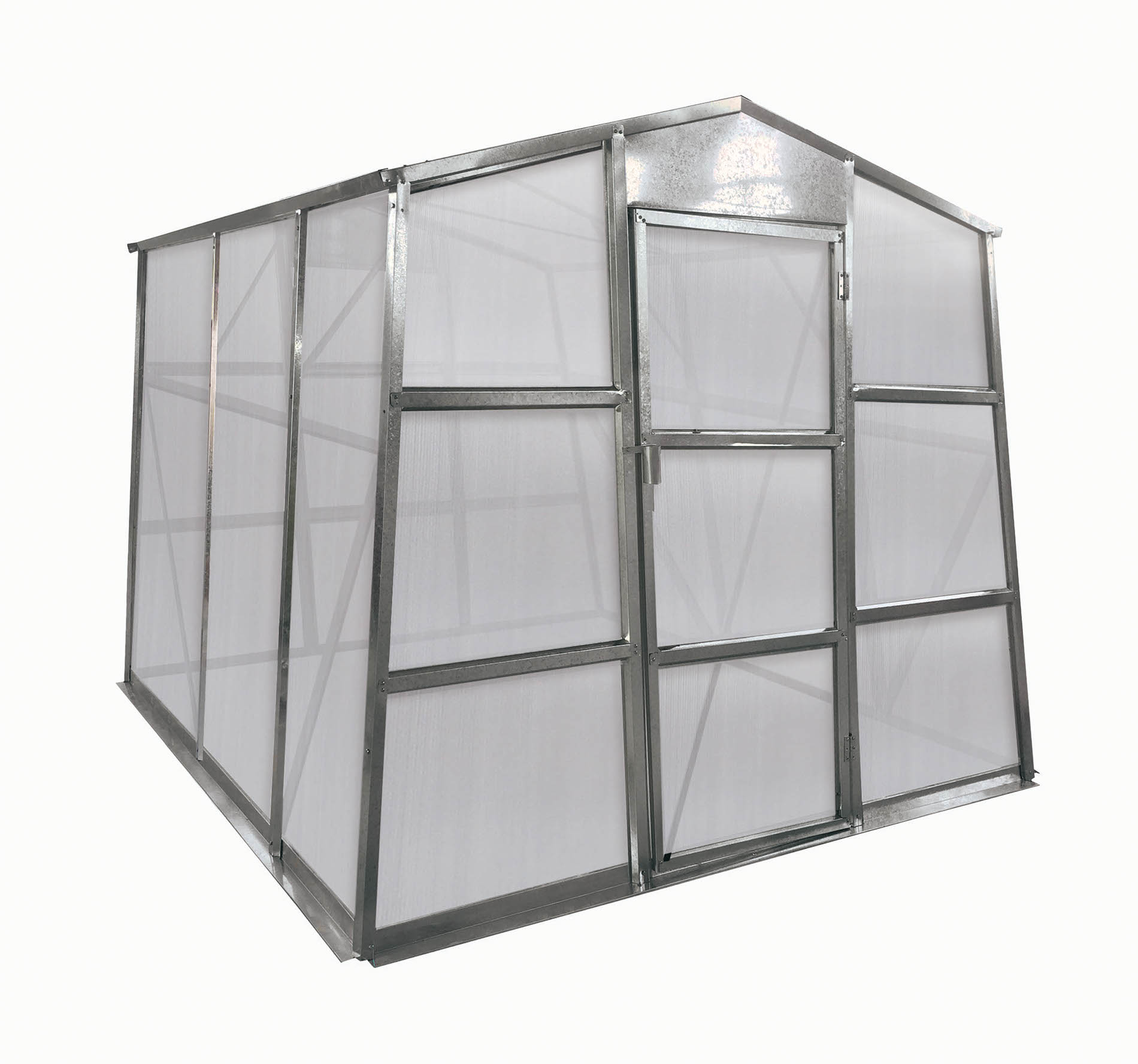 Sklenik-G21-GZ-48-251-x-191-cm-pozinkovany-poskodeny-obal Skleník G21 GZ 48 - 251 x 191 cm, pozinkovaný, poškodený obal – Obrázok 1