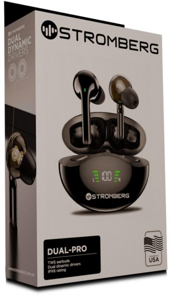 Slúchadlá Stromberg DUAL-PRO Bezdrôtové – Obrázok 4