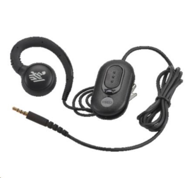 Sluchadla-Zebra-EC30-PTT-VOIP-3.5mm Slúchadlá Zebra EC30 PTT + VOIP, 3.5mm – Obrázok 1