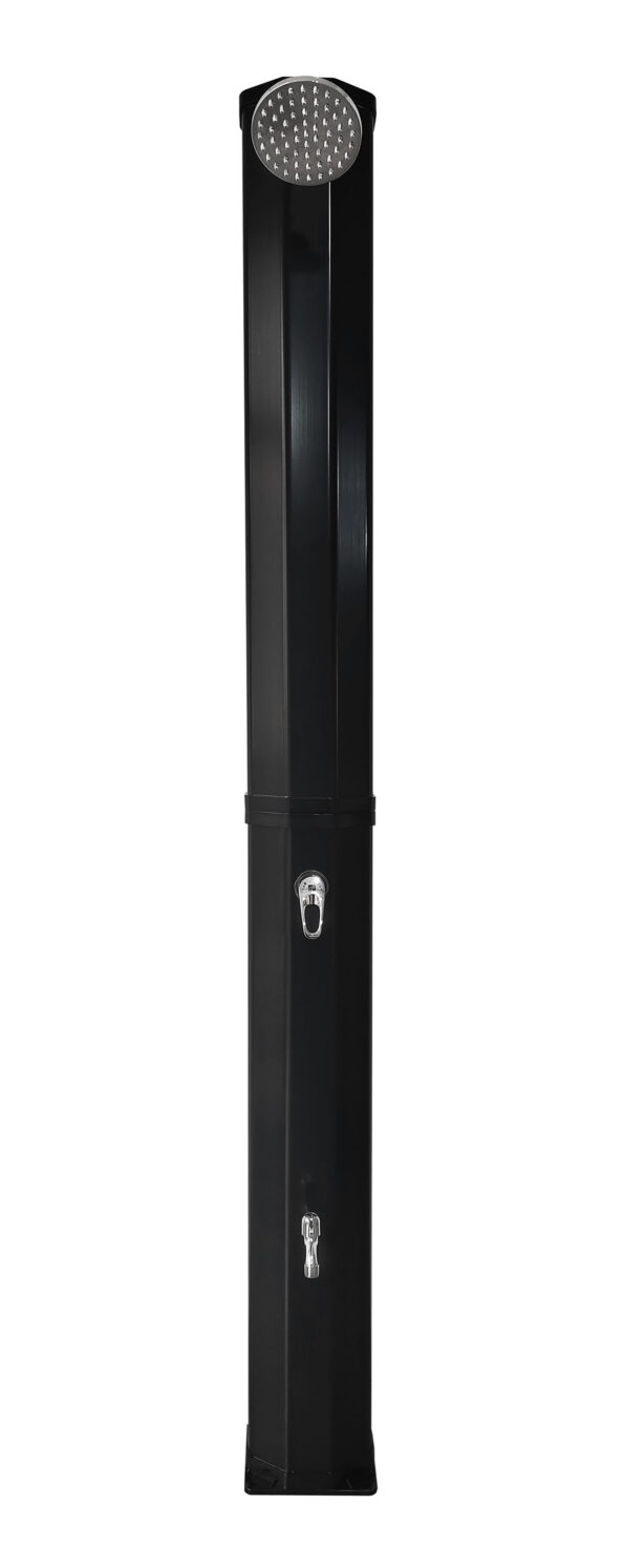 Solárna sprcha G21 Spade 60 l, čierna – Obrázok 2