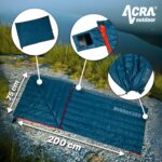 Spacák Acra Dekker380, páperový dekový – Obrázok 5