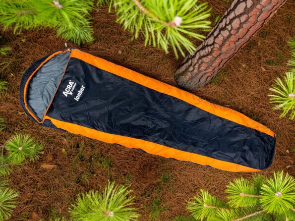 Spacák Acra Lonber 230 x 80/55 cm mumie – Obrázok 4
