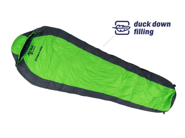 Spacák Acra Pongee 800 - 210 cm, kačacie perie – Obrázok 2