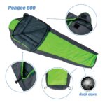 Spacák Acra Pongee 800 - 210 cm, kačacie perie – Obrázok 6