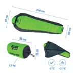 Spacák Acra Pongee 800 - 210 cm, kačacie perie – Obrázok 10