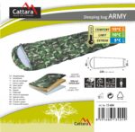 Spacák Cattara ARMY 220 x 80/65 cm dekový – Obrázok 2