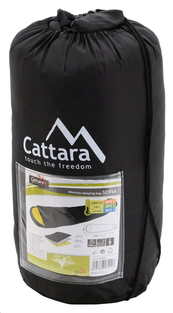 Spacák Cattara SOFIA múmia 10°C – Obrázok 4