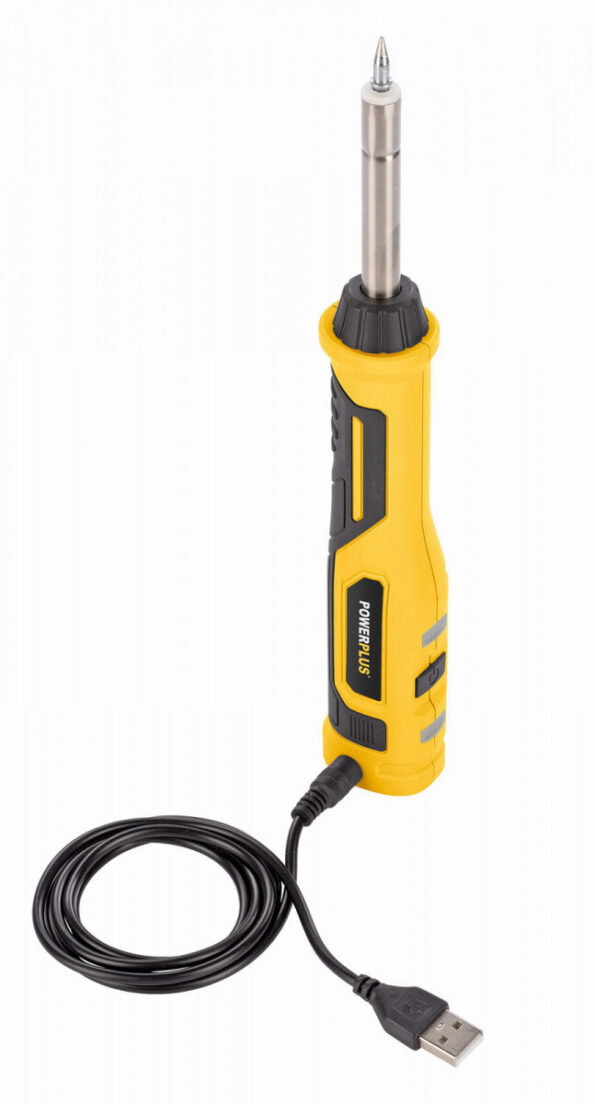 Spájkovačka Powerplus POWX1388 - AKU hrotová spájkovačka 4V – Obrázok 2