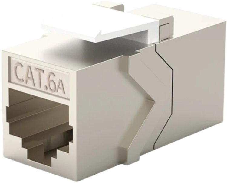 Spojka-Conexpro-STP-88-RJ45-Cat.6A Spojka Conexpro STP 8/8 RJ45 / Cat.6A – Obrázok 1