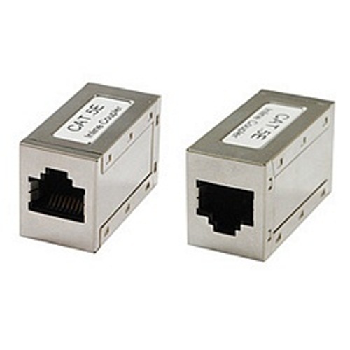 Spojka-STP-88-RJ45-celokovova Spojka STP 8/8 RJ45 - celokovová – Obrázok 1