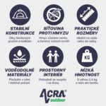 Stan Acra ultraľahký ST32 pre 2 osoby, zelený – Obrázok 3