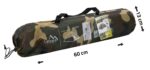 Stan Cattara ARMY pre 2 osoby 200 x 120 x 100 cm – Obrázok 4