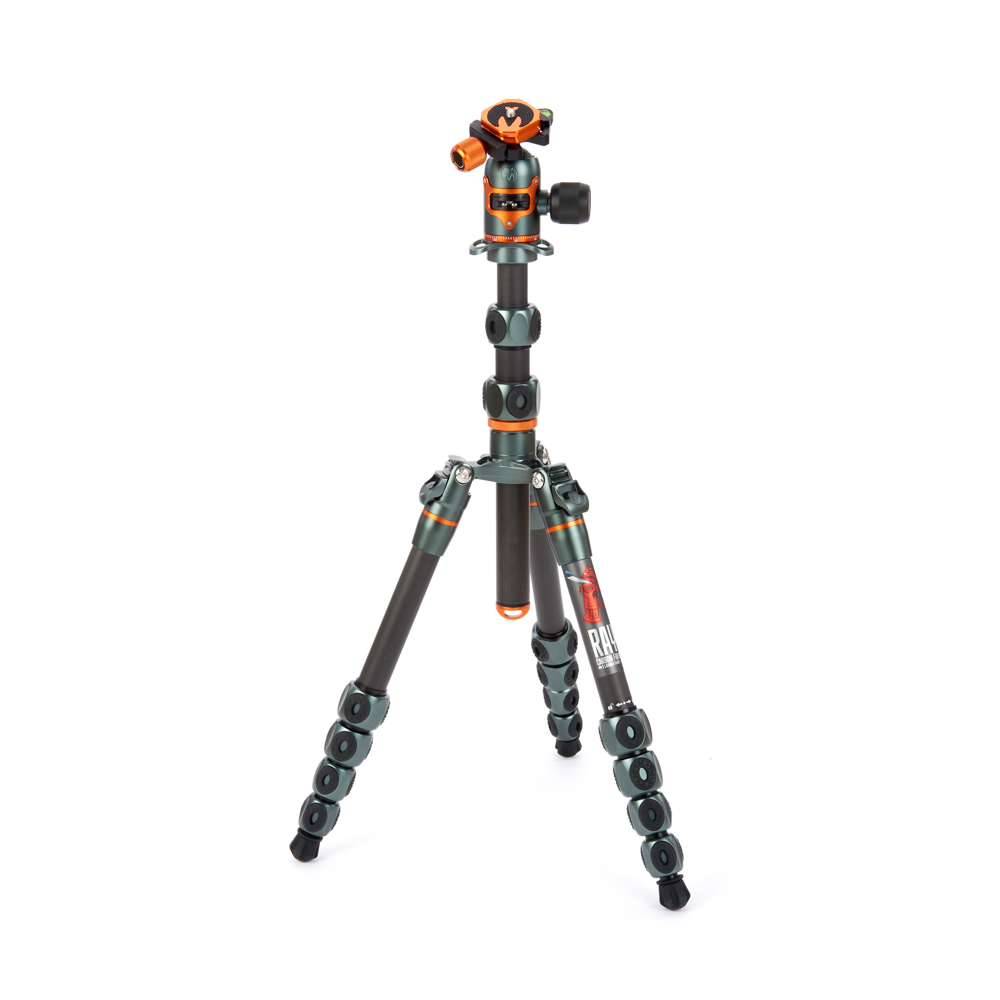 Stativ-tripod-3-Legged-Thing-Legends-Ray-Airhed-VU-sedy Statív tripod 3 Legged Thing Legends Ray & Airhed VU, šedý – Obrázok 1