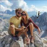 Statív tripod Hama Fancy Stand 70 II , selfie tyč a statív pre telefón, Bluetooth diaľková spúšť – Obrázok 3