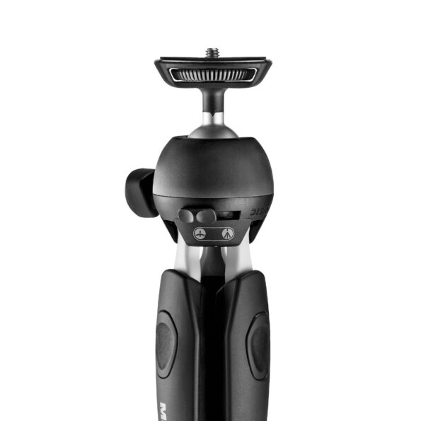 Statív tripod Manfrotto PIXI EVO mini, 2 sekcie, čierny – Obrázok 4
