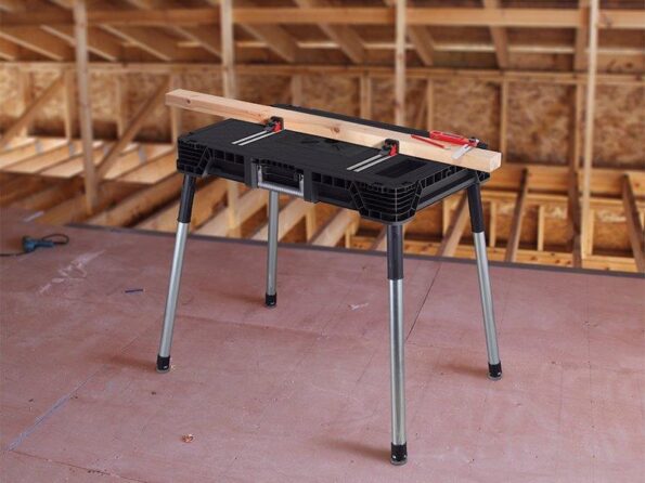 Stôl Keter Jobmade Portable Table dielenský – Obrázok 3
