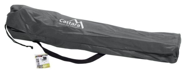 Stolička Cattara BARI kempingová skladacia šedá – Obrázok 7