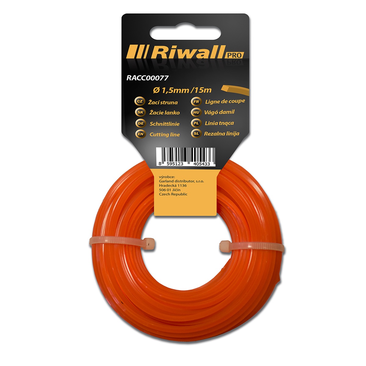 Struna-Riwall-15-mm-15-m Struna Riwall 1,5 mm, 15 m – Obrázok 1
