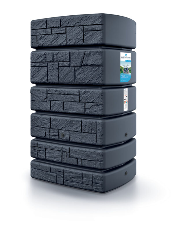Sud Prosperplast TOWER STONE antracit 500l – Obrázok 4