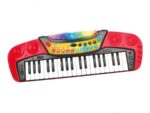 Súprava MaDe 3 v 1 elektronické piáno, 37 kláves, gitara, mikrofón – Obrázok 4