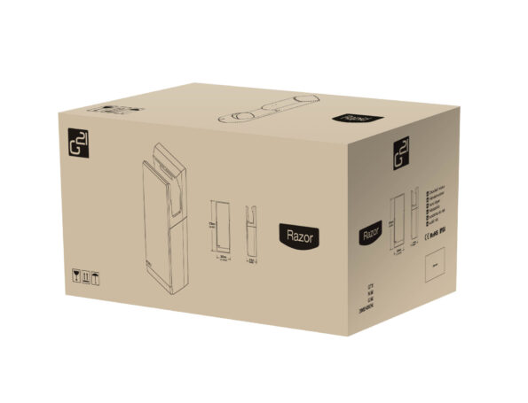 Sušič rúk G21 Razor White – Obrázok 9