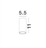 Svietidlo Nova Luce CECI TOP BLACK stropné, IP 65, 3 W – Obrázok 3